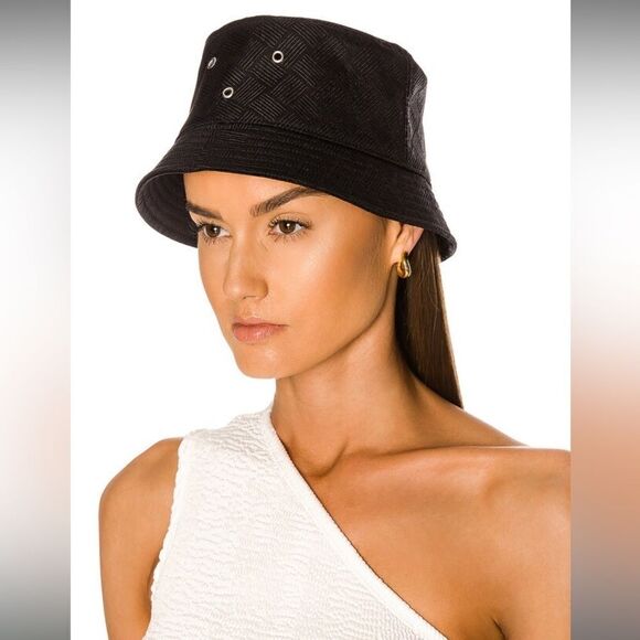 Intreccio Jacquard Nylon Bucket Hat - Picture 1 of 6